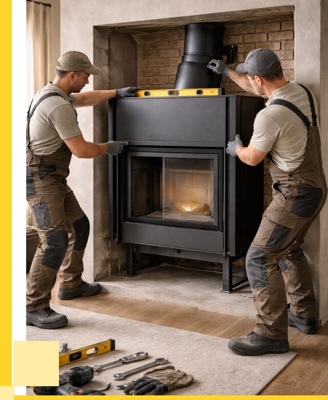 Установка каминных топок в Волжском под ключ от 18234 р. | ЭриданВлж