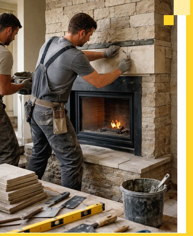 Проектирование и установка открытых каминов в Волжском