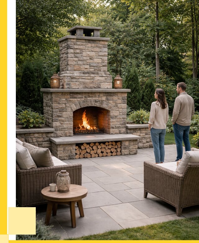 Уличные камины из кирпича в Волжском от 151950 р. | ЭриданВлж