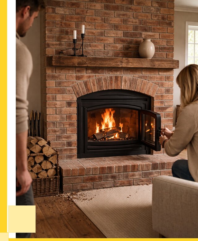 Кирпичные камины под ключ в Волжском от 151950 р. | ЭриданВлж