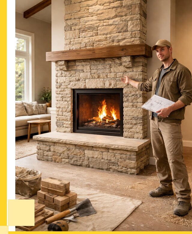 Камины под ключ в Волжском от 182340 р. | ЭриданВлж — установка