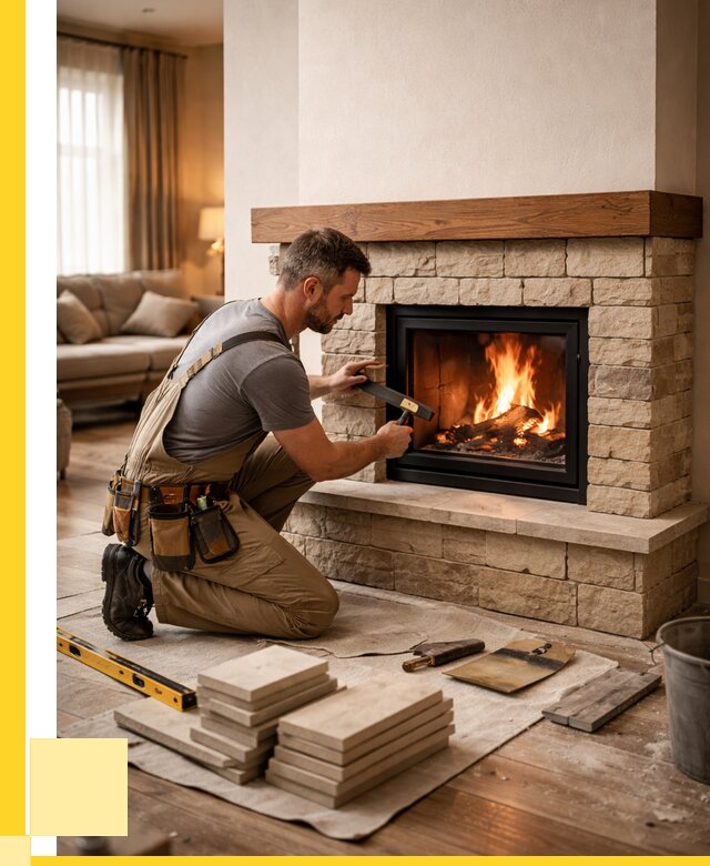 Строительство каминов в Волжском от 151950 р., ЭриданВлж - под ключ