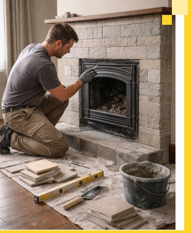 Профессиональный ремонт каминов в Волжском восстановление и сервис