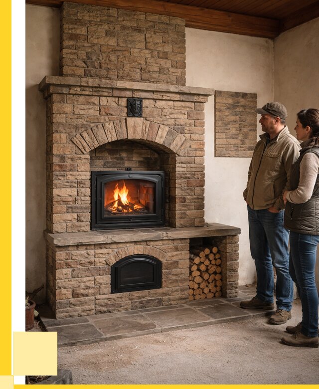 Кирпичная печь под ключ в Волжском от 151950 р. | ЭриданВлж