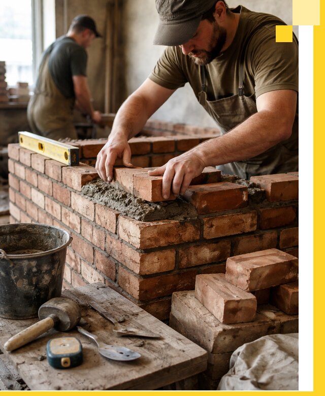 Профессиональная кладка печей под ключ в Волжском быстро и надёжно