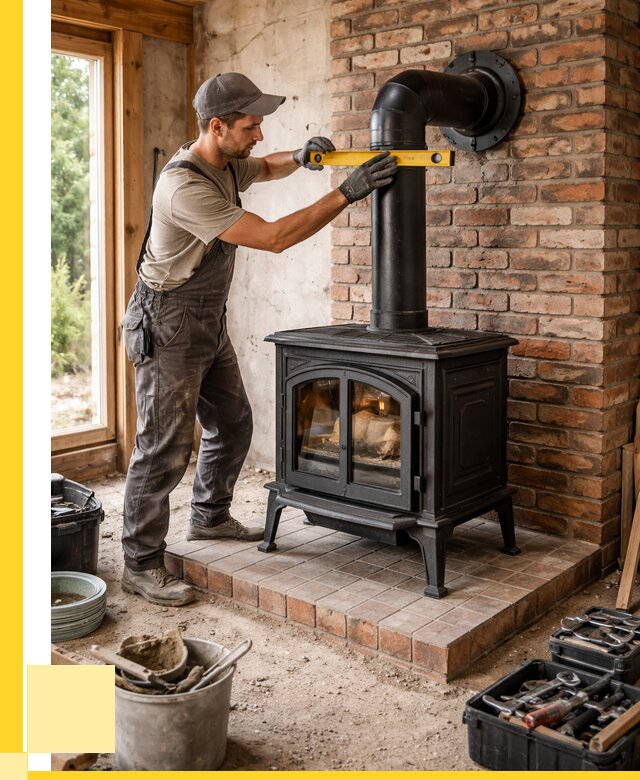 Монтаж печей установка банной печи в Волжском от 15195 р. | ЭриданВлж