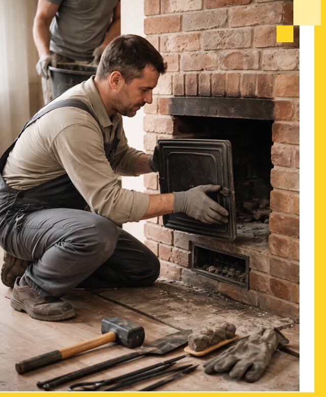 Ремонт печей в Волжском с гарантией качества и безопасности