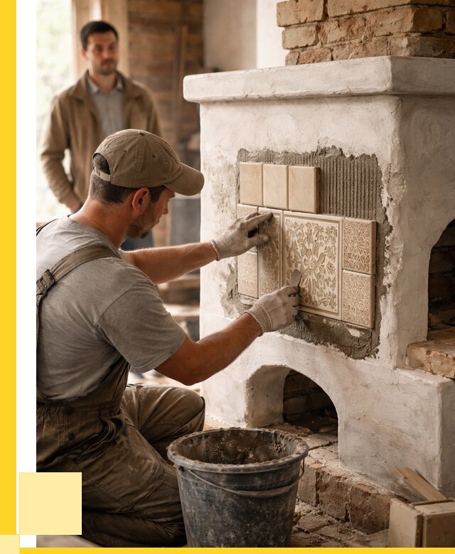 Отделка печей и банных печей в Волжском от 35455 р. | ЭриданВлж