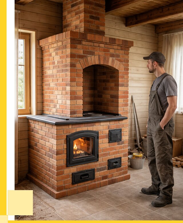 Кирпичные печи в Волжском: купить от 151950 р. | ЭриданВлж