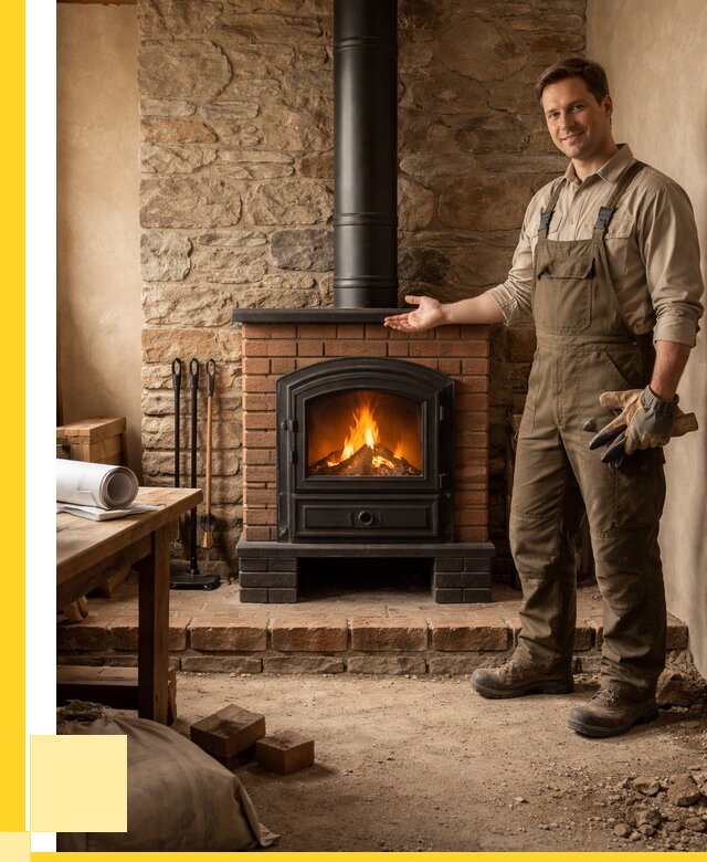 Печи отопительные из кирпича в Волжском от 81040 р., ЭриданВлж