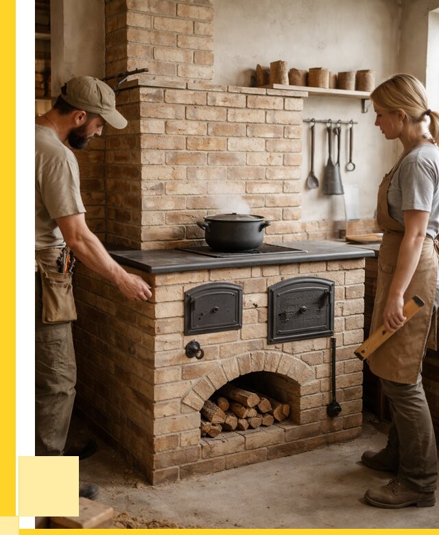 Варочно отопительные печи в Волжском от 91170 р. | ЭриданВлж