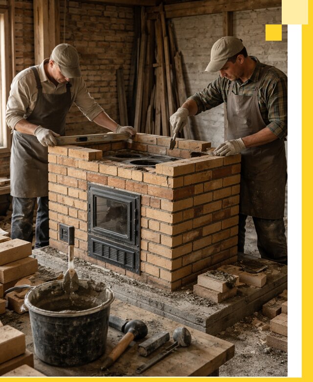 Изготовление и установка варочных печей под ключ в Волжском