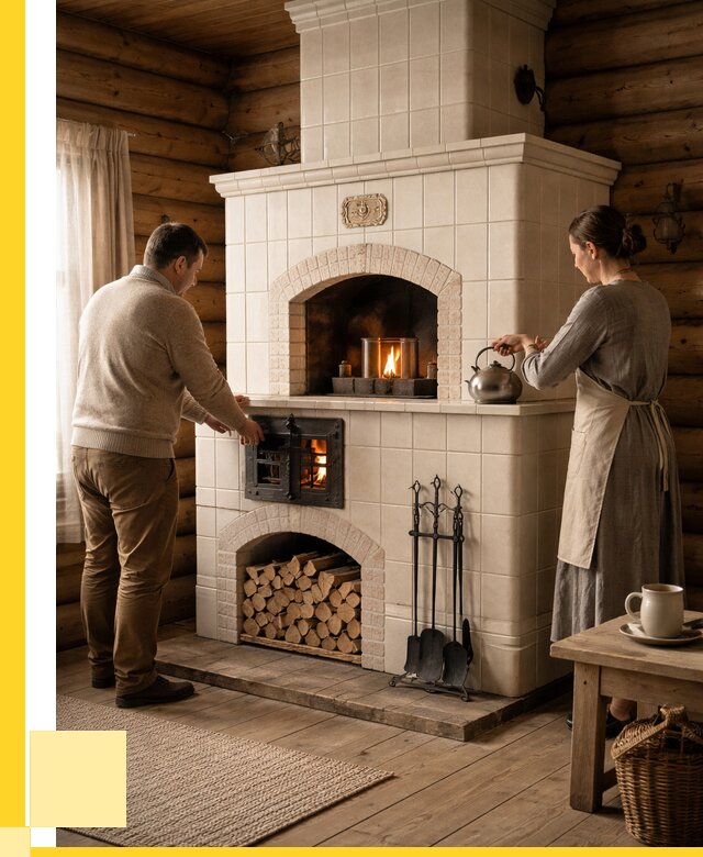 Русские печи в Волжском: установка от 151950 р. ЭриданВлж