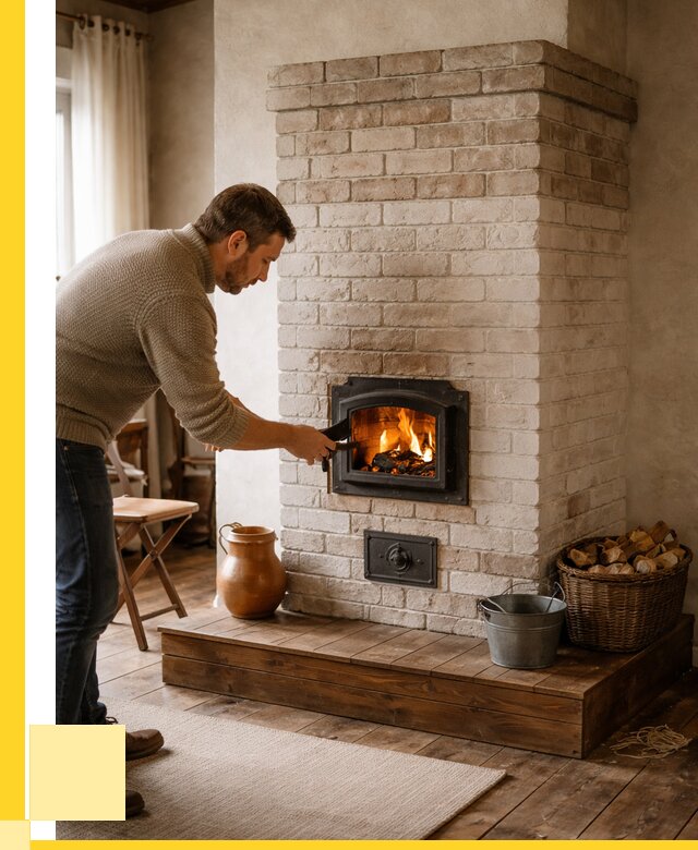 Печь голландка из кирпича в Волжском от 86105 р. | ЭриданВлж