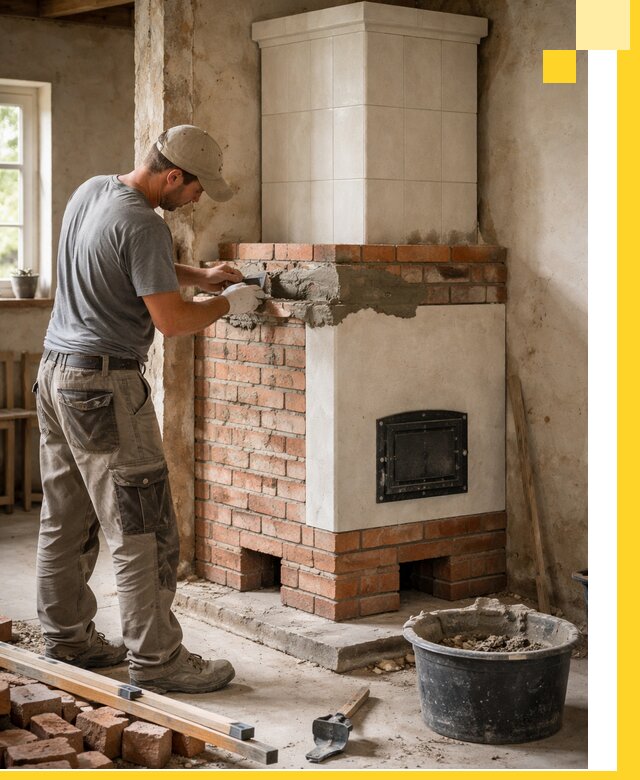 Изготовление и установка печей-голландок под ключ в Волжском