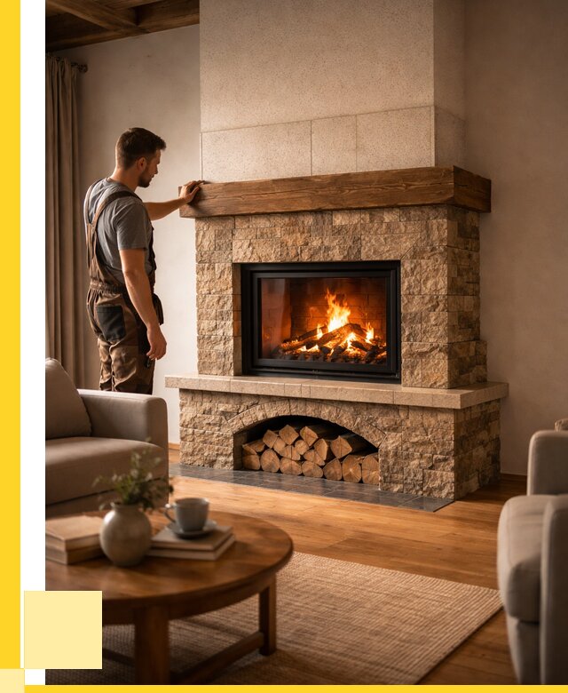 Печи камины для дома под ключ в Волжском от 55715 р. | ЭриданВлж