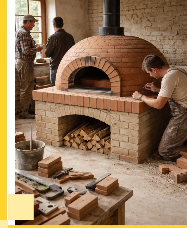 Помпейская печь дровяная для пиццы в Волжском | ЭриданВлж от 202600 р.