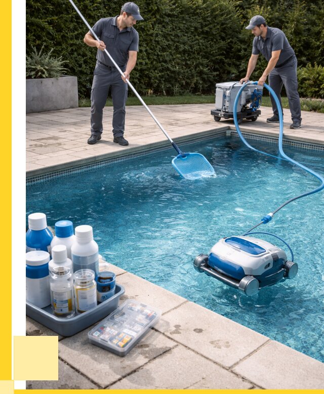 Чистка бассейнов в Волжском роботами, от 4559 р. | ЭриданВлж