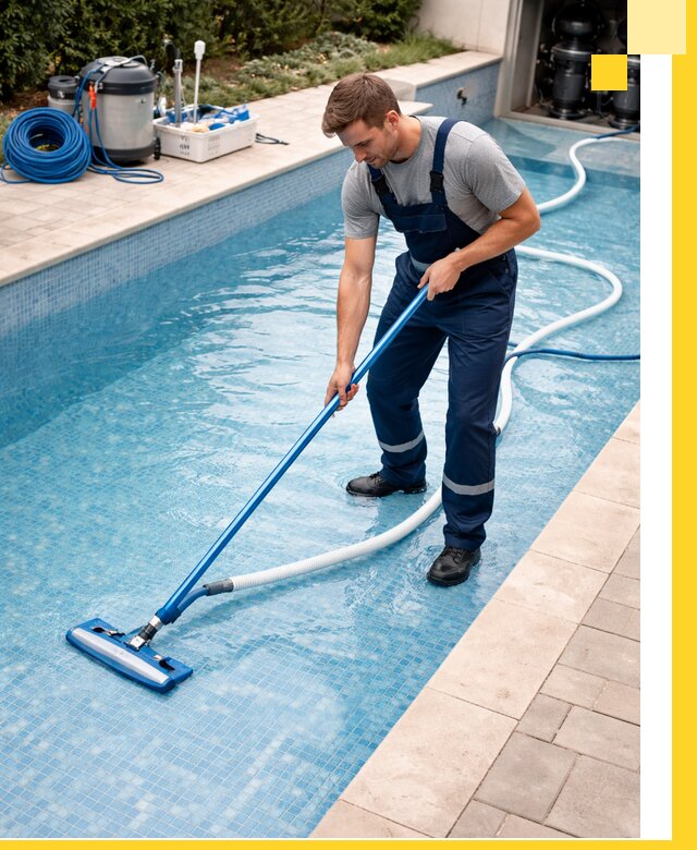 Профессиональная чистка бассейнов и фильтров в Волжском под ключ