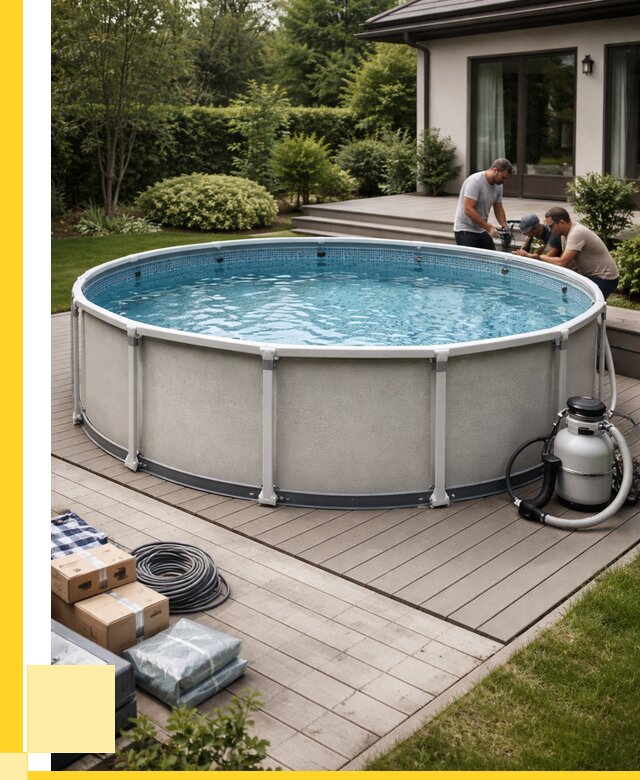 Купить каркасные бассейны в Волжском от 45585 р. | ЭриданВлж