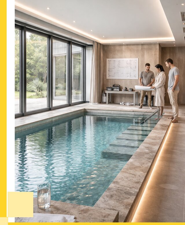 Закрытые бассейны под ключ в Волжском от 2532500 р. | ЭриданВлж