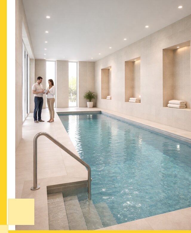 Бассейны в помещении под ключ в Волжском от 1519500 р. | ЭриданВлж