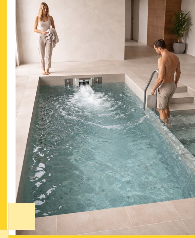 Бассейн с противотоком в Волжском от 253250 р. | ЭриданВлж