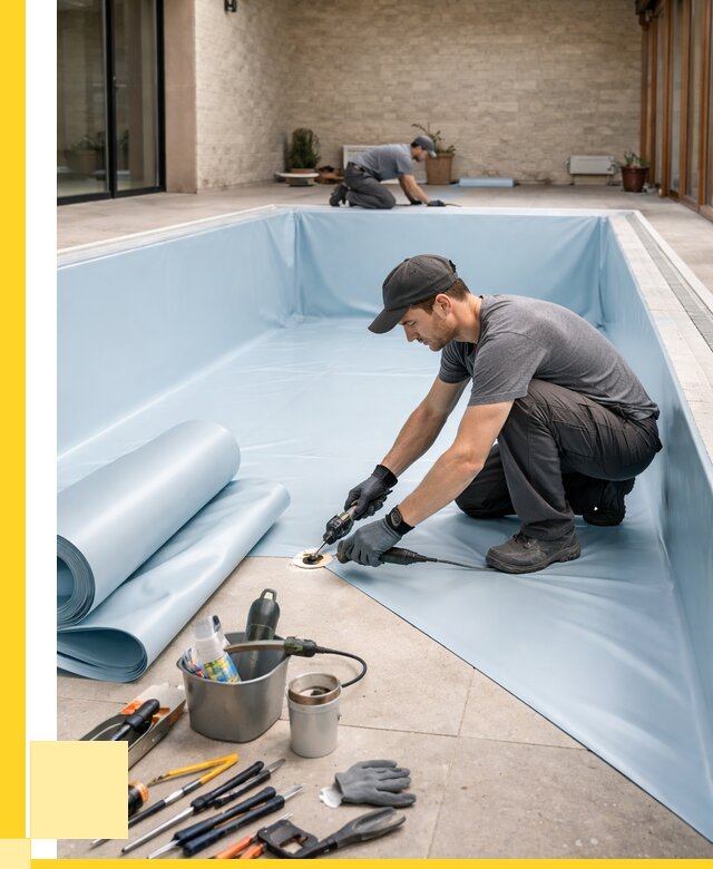 Пленка ПВХ для бассейнов в Волжском от 2533 р. | ЭриданВлж