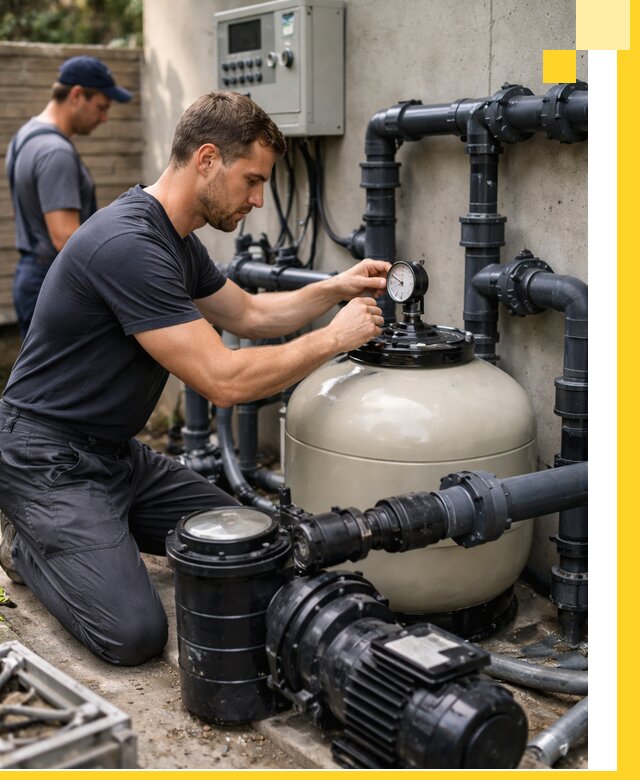 Поставка и монтаж фильтровального оборудования для бассейнов в Волжском