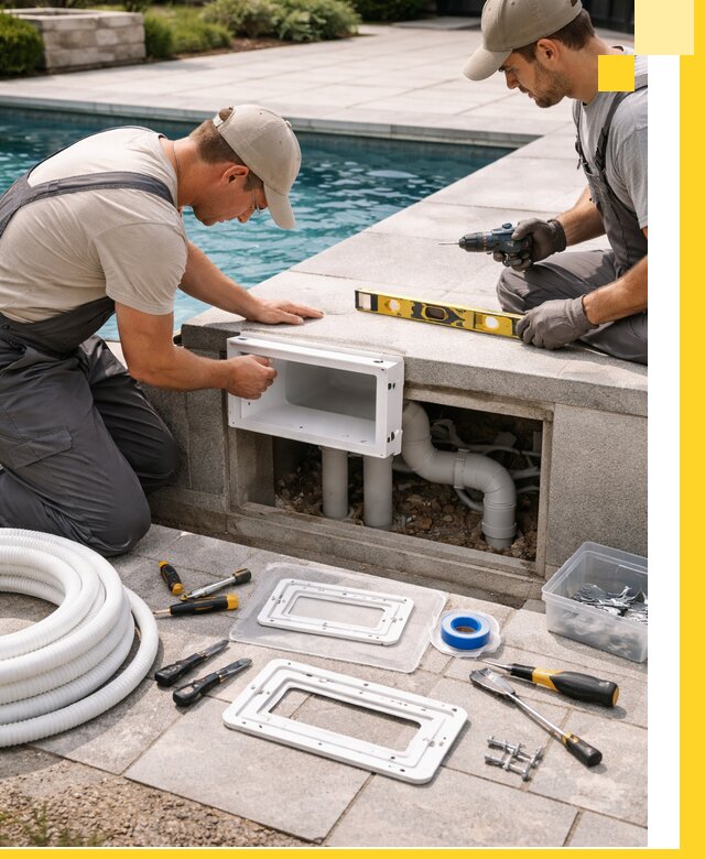 Поставка и установка скиммеров для бассейнов в Волжском