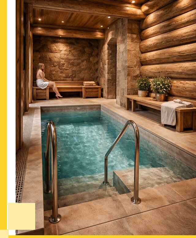 Аренда бани с бассейном в Волжском от 1519500 р. | ЭриданВлж