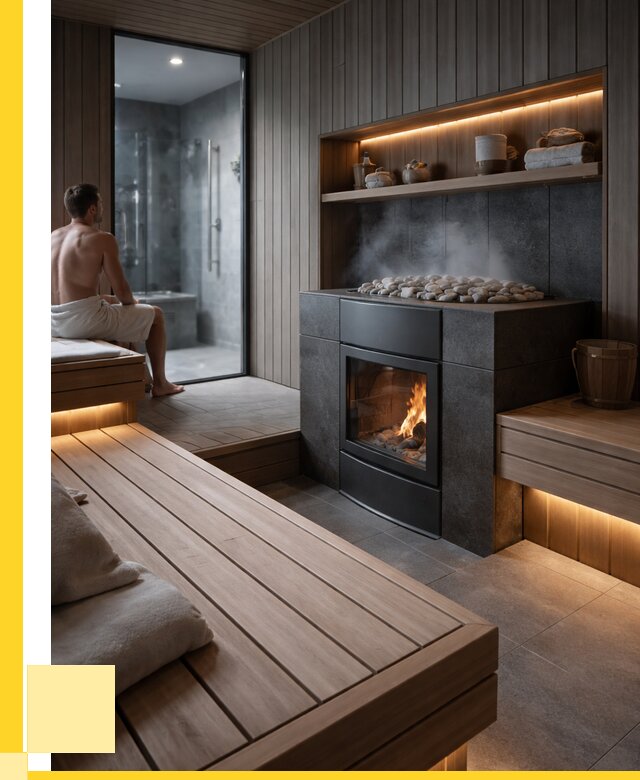 Проект сауны в частном доме в Волжском от 35455 р. | ЭриданВлж