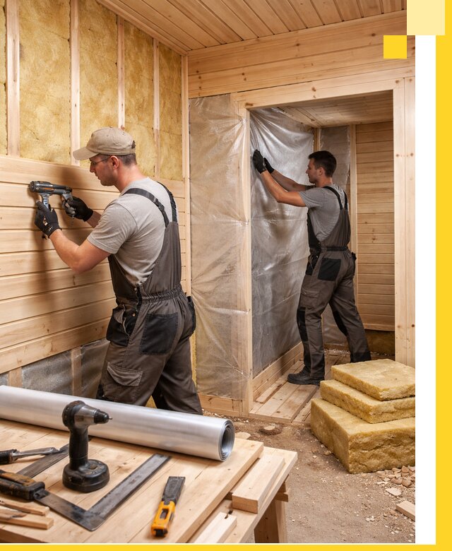 Бани под ключ в Волжском с проектом и полным монтажом