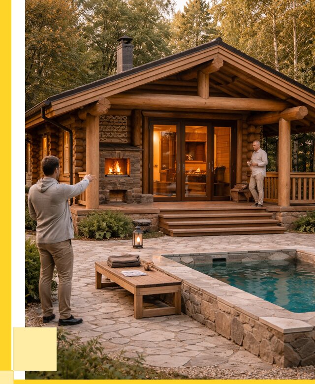 Проекты бань и хамам в Волжском от 25325 р. | ЭриданВлж