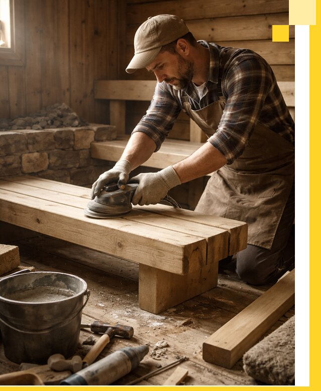 Ремонт бань под ключ в Волжском с гарантией качества и сроков