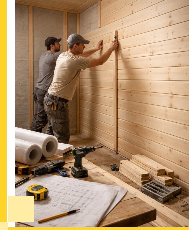 Обшивка бани вагонкой в Волжском от 1216 р., ЭриданВлж