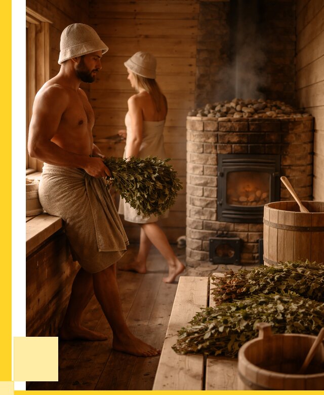 Русские бани в Волжском: проекты и дизайн от 354550 р. | ЭриданВлж