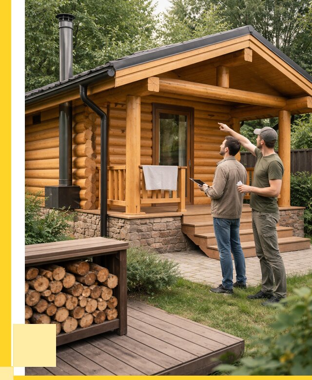 Бани для дачи под ключ в Волжском от 253250 р. | ЭриданВлж