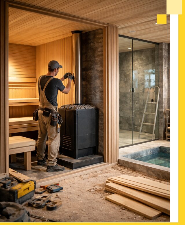 Полное строительство банных комплексов под ключ в Волжском