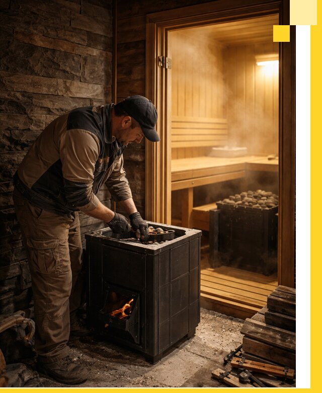 Строительство бани с сауной под ключ в Волжском от проекта до сдачи