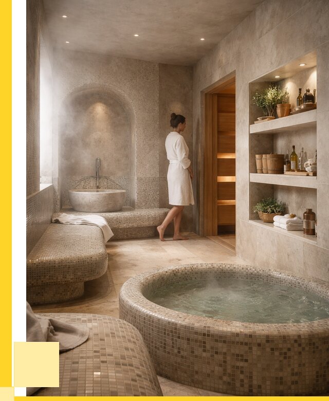 Строительство бани с хамамом в Волжском от 759750 р. | ЭриданВлж