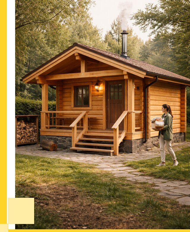 Купить баню под ключ в Волжском от 658450 р. | ЭриданВлж