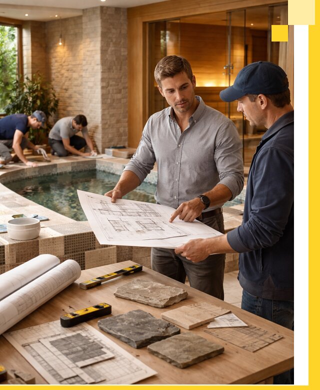 Проектирование SPA зон под ключ в Волжском с инженерией